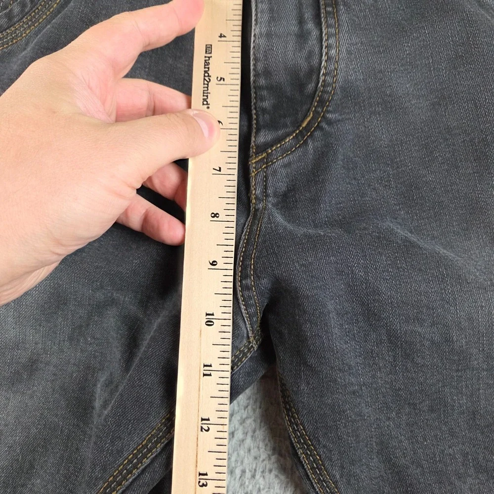 Kuhl‎ Jeans Mens 38x32 (37x32) Black Outlaw Selvage Denim Outdoor Cotton